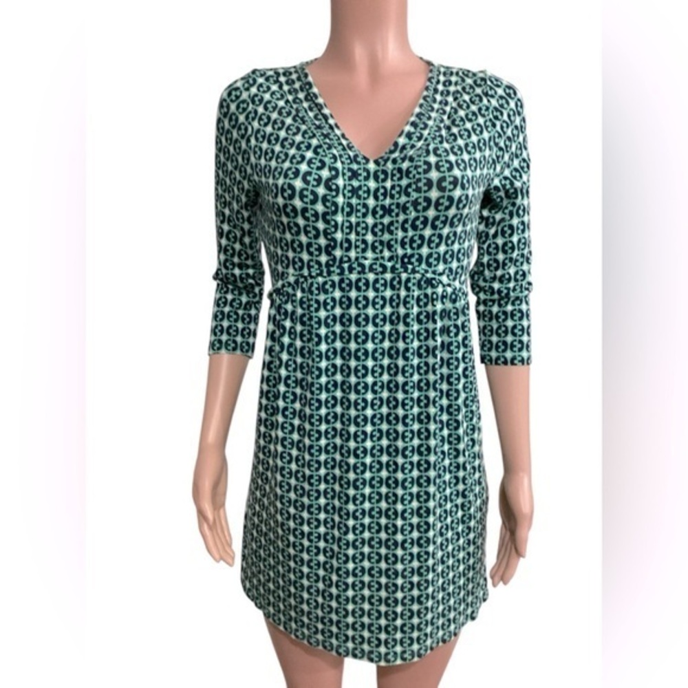 Boden NWOT Dorothy Dress Fit and Flare Empire Waist 3/4 Sleeves size 10R